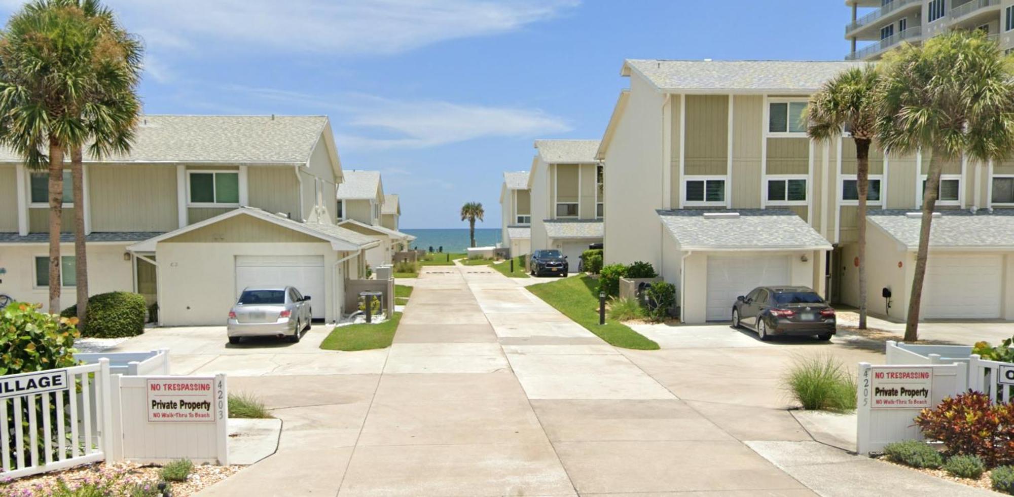 Zen Beach Retreat - Ocean View Townhouse -No Drive Beach New Smyrna Beach Exteriör bild