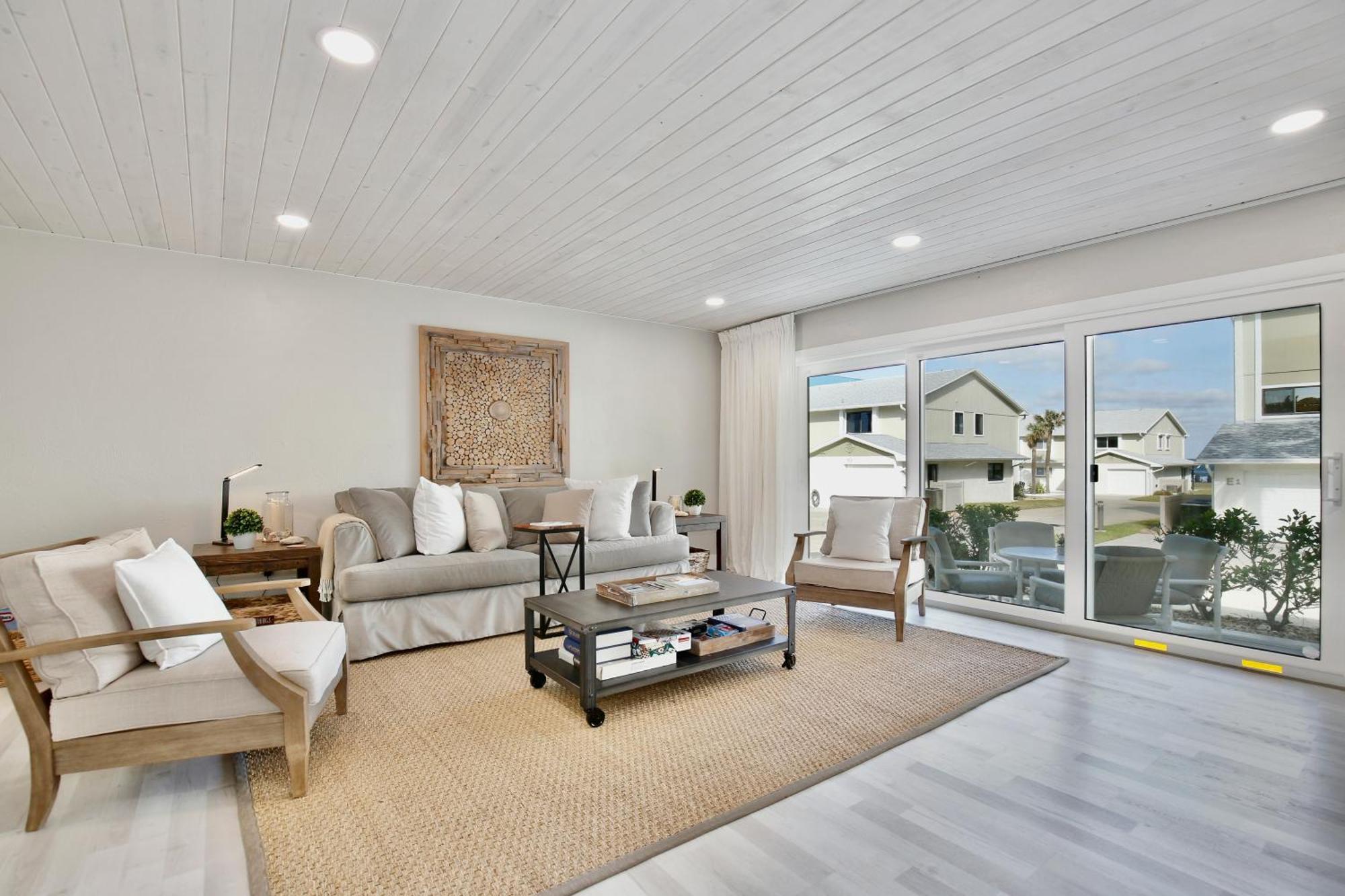 Zen Beach Retreat - Ocean View Townhouse -No Drive Beach New Smyrna Beach Exteriör bild