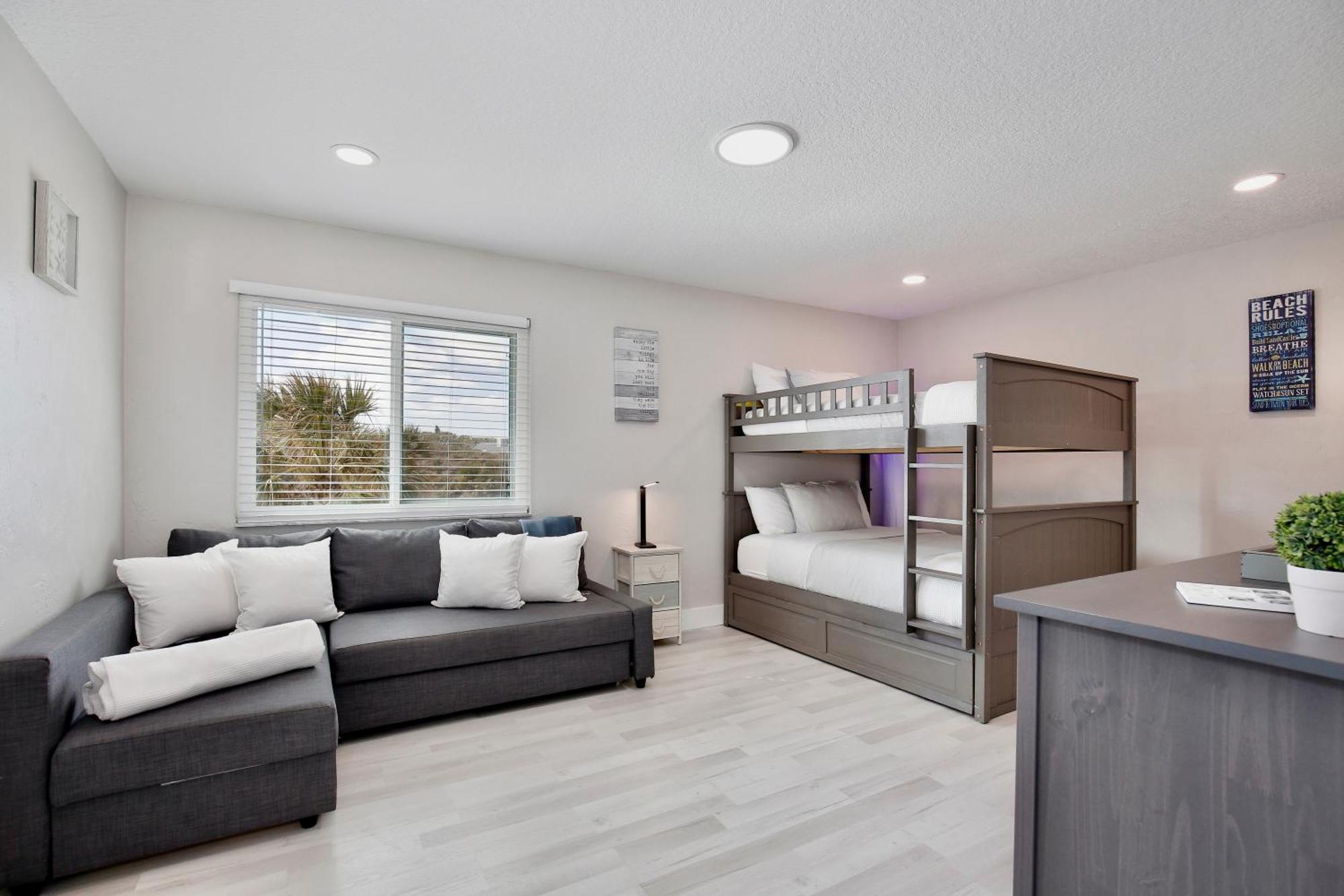 Zen Beach Retreat - Ocean View Townhouse -No Drive Beach New Smyrna Beach Exteriör bild