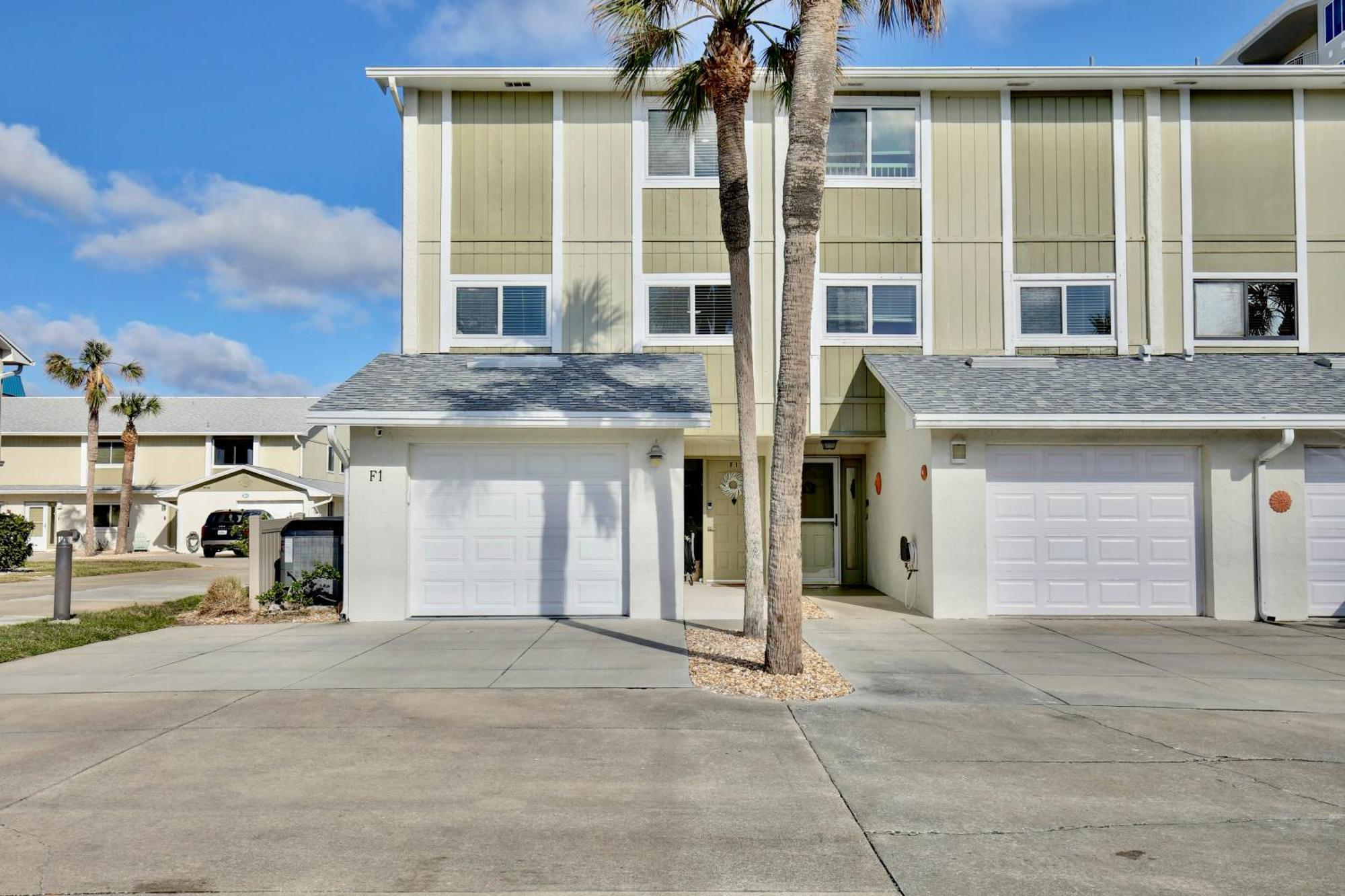 Zen Beach Retreat - Ocean View Townhouse -No Drive Beach New Smyrna Beach Exteriör bild