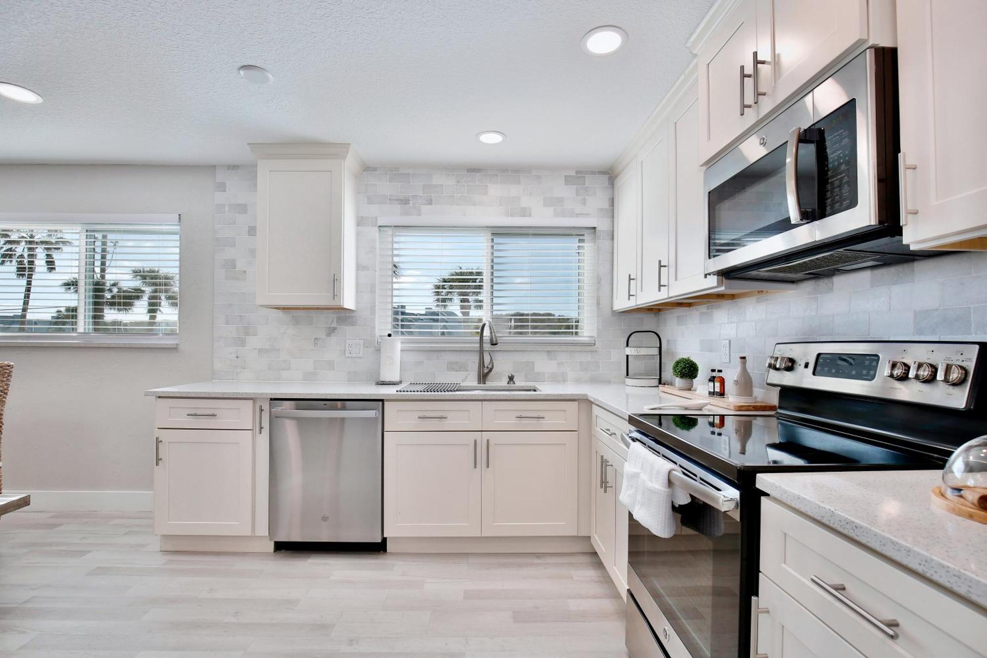 Zen Beach Retreat - Ocean View Townhouse -No Drive Beach New Smyrna Beach Exteriör bild