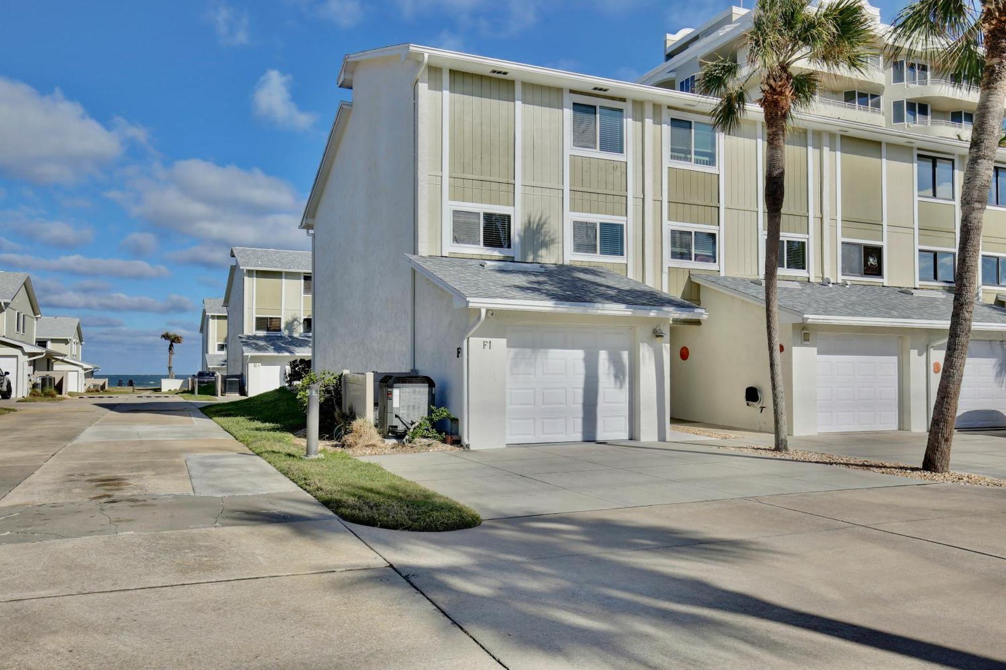 Zen Beach Retreat - Ocean View Townhouse -No Drive Beach New Smyrna Beach Exteriör bild