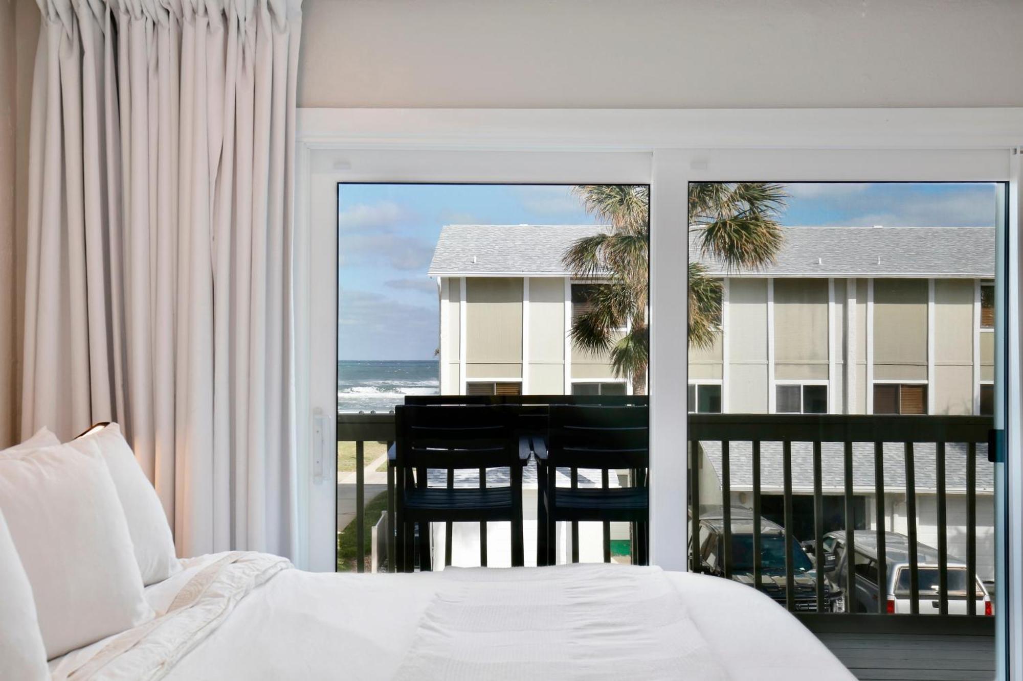 Zen Beach Retreat - Ocean View Townhouse -No Drive Beach New Smyrna Beach Exteriör bild